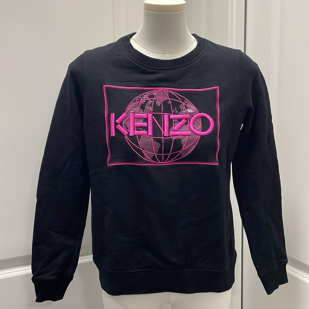 💯AUTHENTIC - KENZO World Logo Sweatshirt